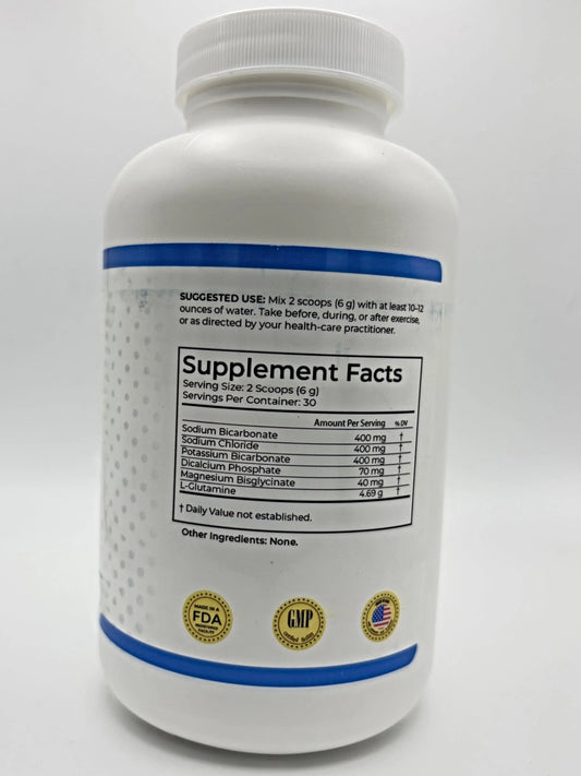 Dr. Julian Cano Elite Electrolyte Plus Hydration & Recovery Powder with L-Glutamine – 180g