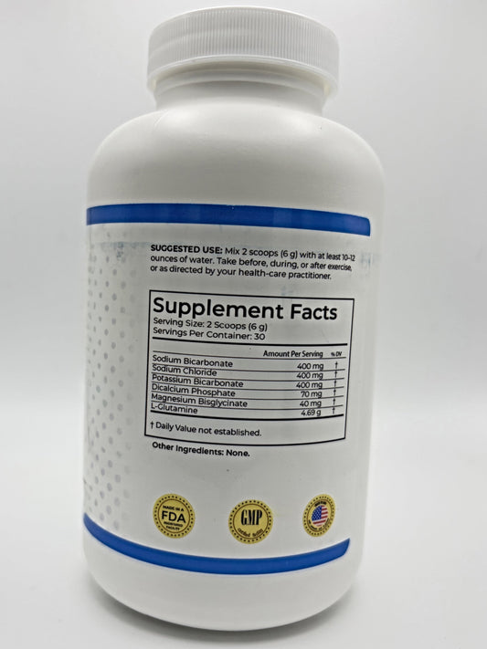 Dr. Julian Cano Elite Electrolyte Plus Hydration & Recovery Powder with L-Glutamine – 180g Dr Julian Cano LLC