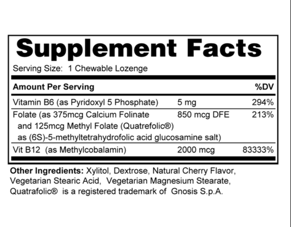 Chewable Essential B-Vitamin Complex