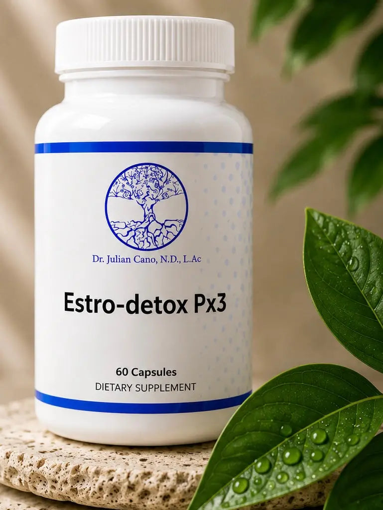 The Benefits of Estro-Detox Px3: Non-Hormonal Support for Estrogen Balance Dr Julian Cano LLC
