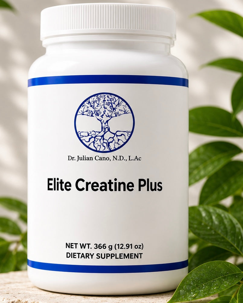 Elite Electrolyte Plus rapid hydration and muscle recovery powder by Dr. Julian Cano
