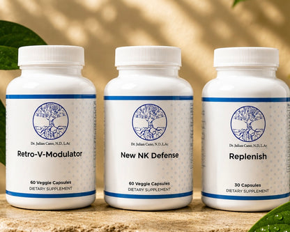 Triple Male Immune Support | 1-Month Men's Immune Bundle by Dr. Julian Cano
