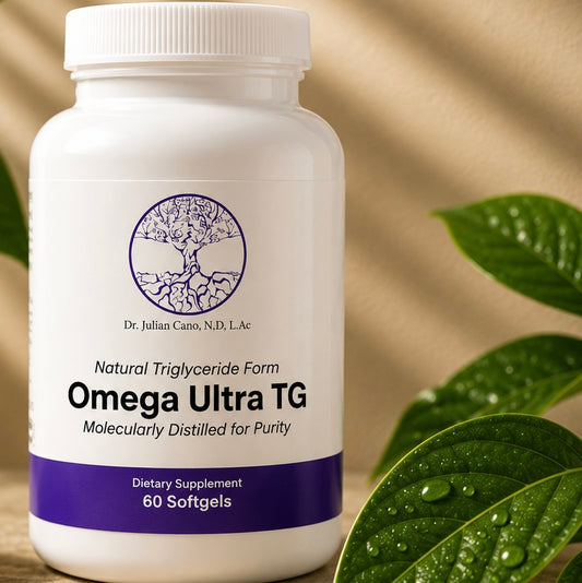 Omega Ultra TG | Triglyceride-Form Omega-3 for Heart & Joint Support by Dr. Julian Cano