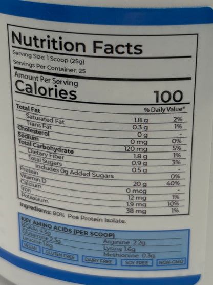 Complete Pea Protein|Dr Julian Cano